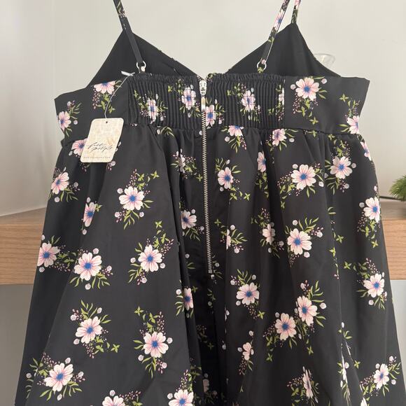 Free People In A Bubble Mini Dress in Black - Picture 6 of 7